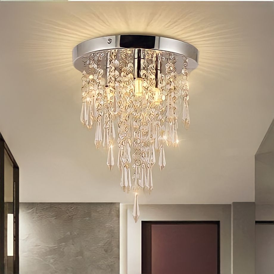 Lustre IMPERO avec pampilles 8x40W