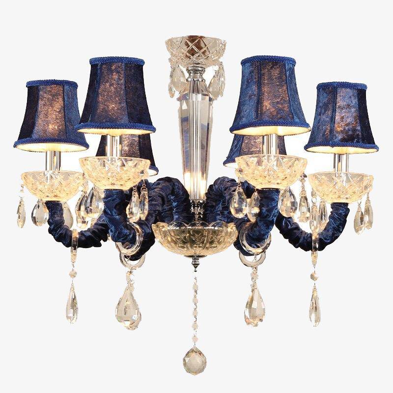 Élégant Lustre Baroque Lumineux Raffiné