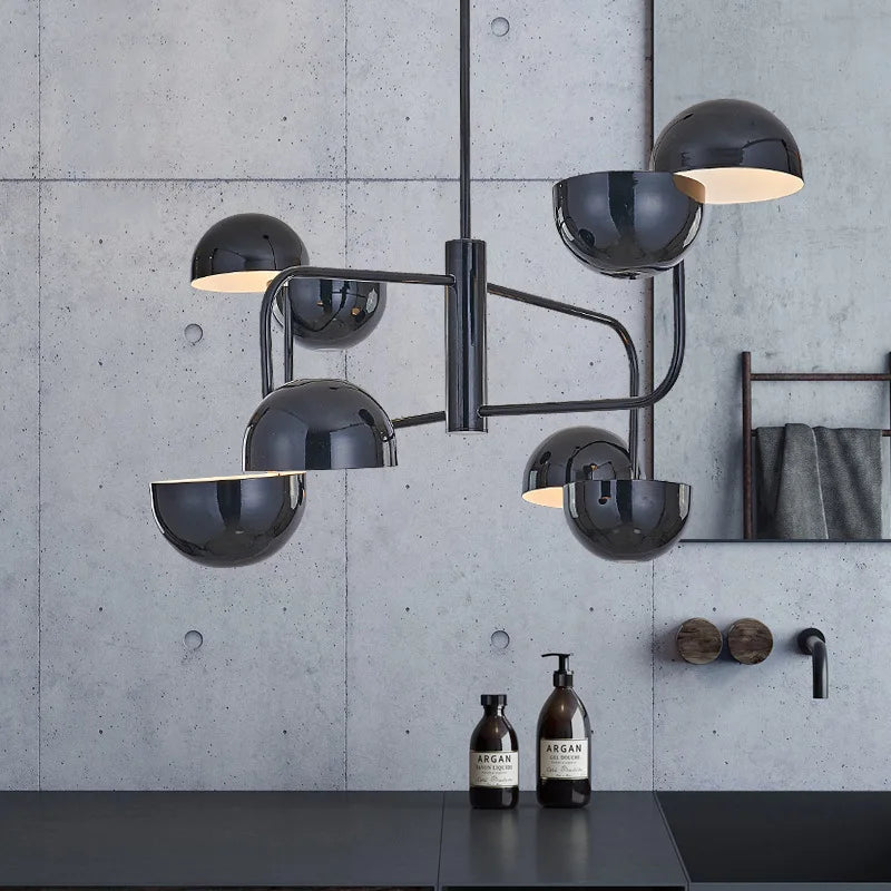 lustre hémisphère dispersé style minimaliste moderne hongkongais créatif