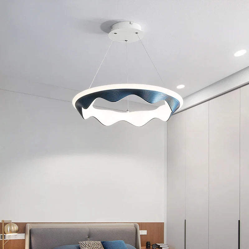 lustre minimaliste moderne nordique de luxe créatif à led