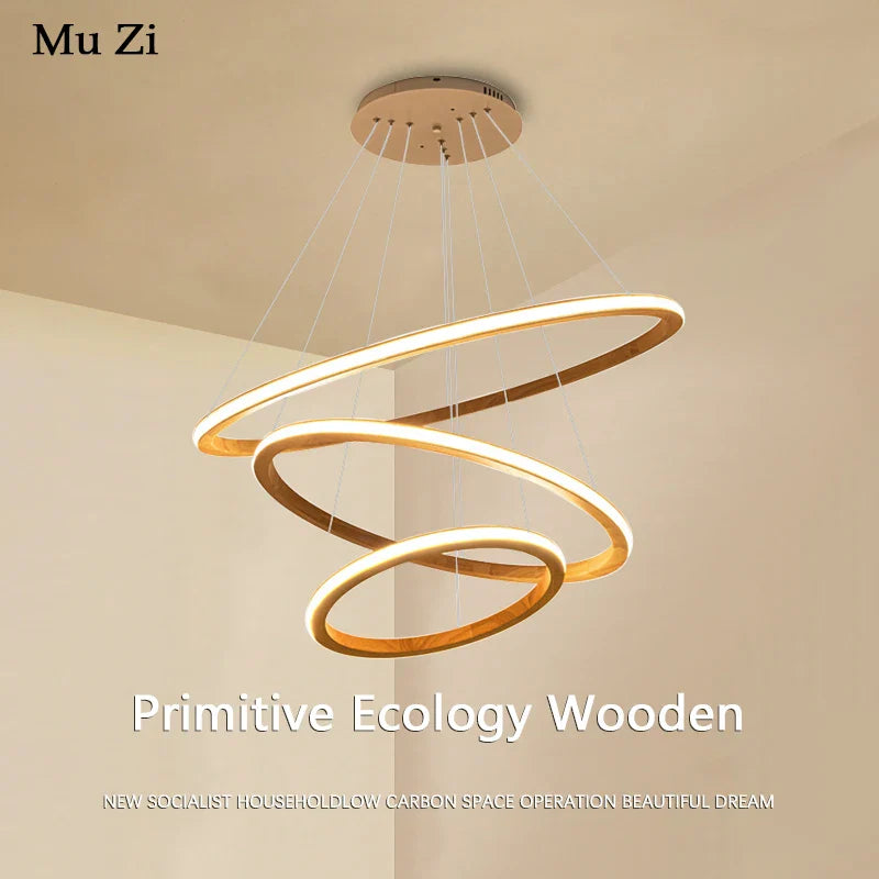 Suspension Contemporaine Design Élégant Lumineuse
