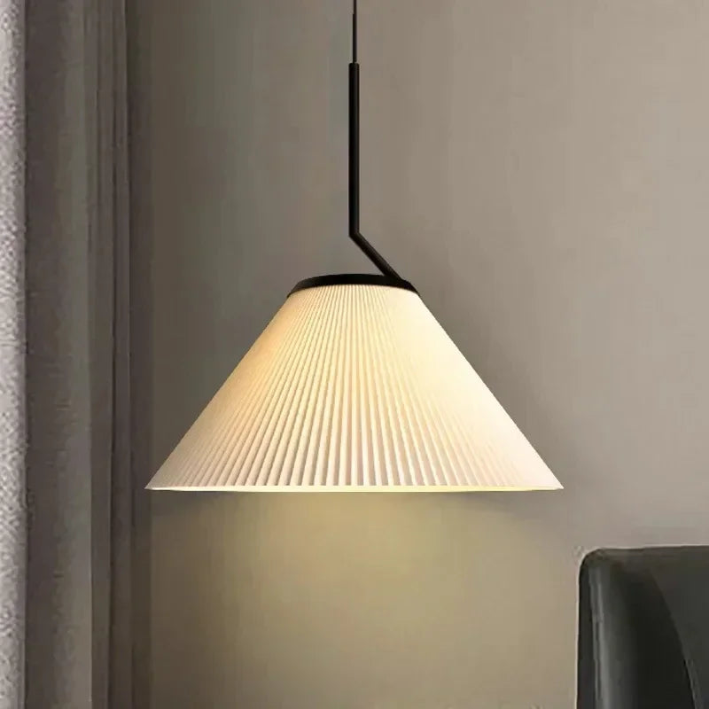 lustre moderne en tissu minimaliste pour décoration intérieure