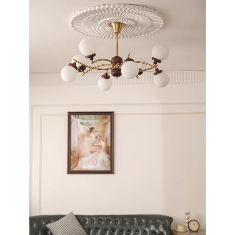 Lustre rétro américain design suspendu