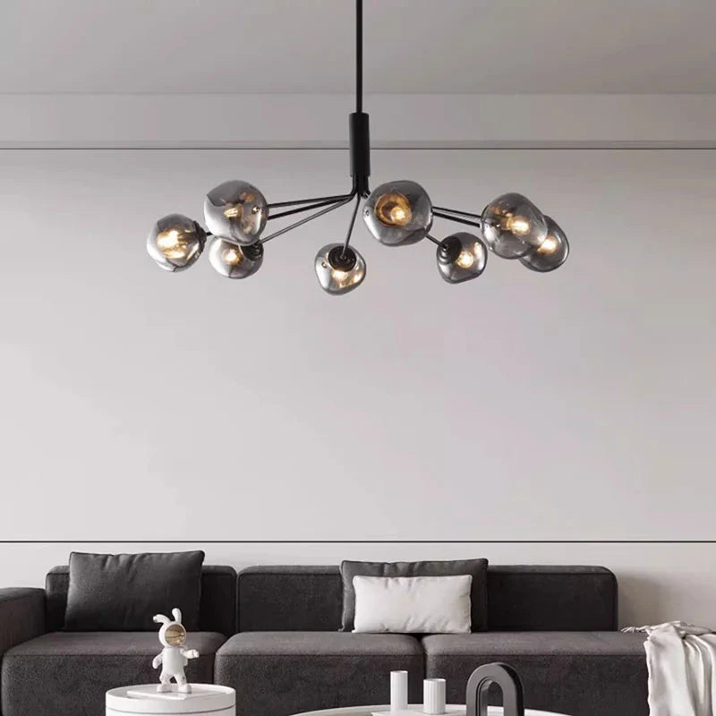 lustre décoratif éclairage intérieur suspension fantaisie