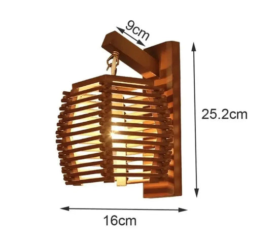 Ancienne Applique Murale En bois