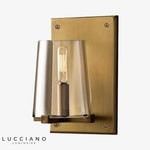 Applique Design En Métal Vintage Élégante Lumineuse Doré Murale Chambre