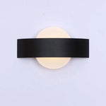 Applique Design Led Courbée Élégante Décorative Murale Chambre