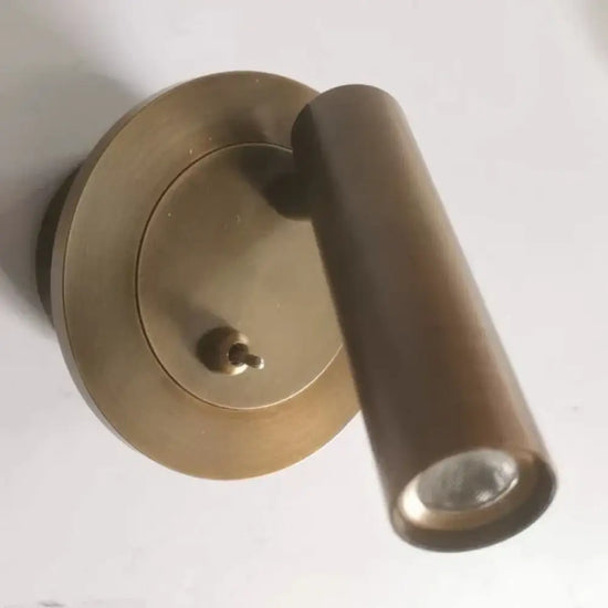 Applique Encastrable Lampe Design Élégante Murale Led Bronze Rond Murale Chambre