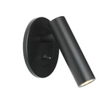 Applique Encastrable Lampe Design Élégante Murale Led Rond Noir Murale Chambre