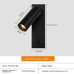 Applique Led 3W Usb Créative Bronze Noir Murale Chambre