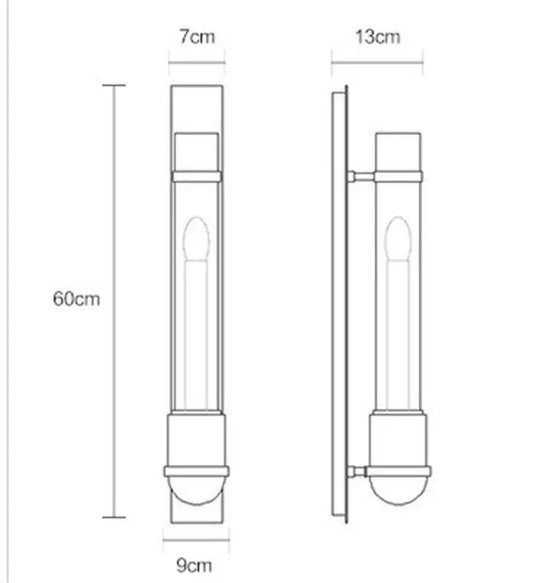 Applique Led Rétro Dorée Design Luminaire Doré