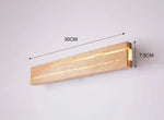 Applique Long Murale Morceau De Bois