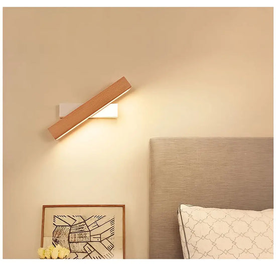 applique mural chambre bois