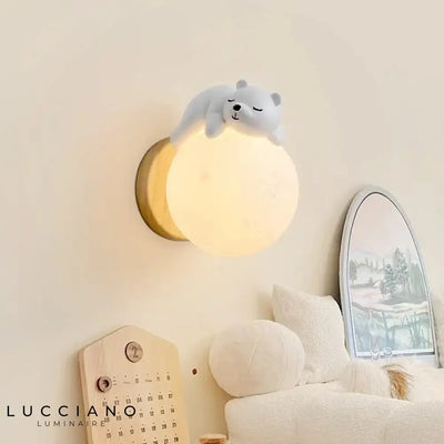 Applique Mural Enfant Blanche