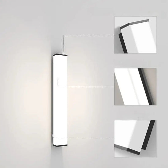 Applique Mural Longue Design