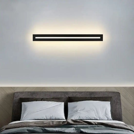 Applique Murale À Design Minimaliste Lumineux Applique Chambre