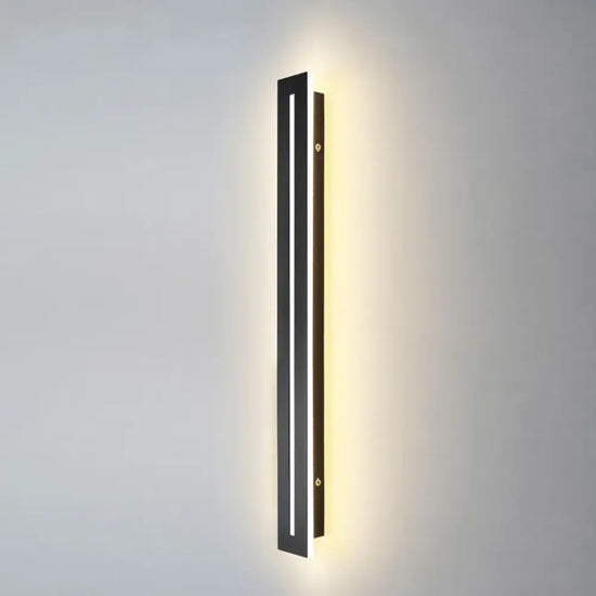 Applique Murale À Design Minimaliste Lumineux Noir / Blanc Chaud (2700-3500K) 120 Cm Applique