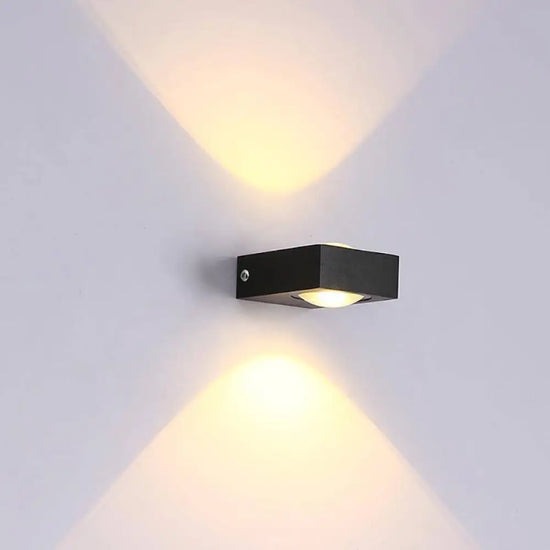 Applique Murale À Led Carrée Design Moderne. Chambre