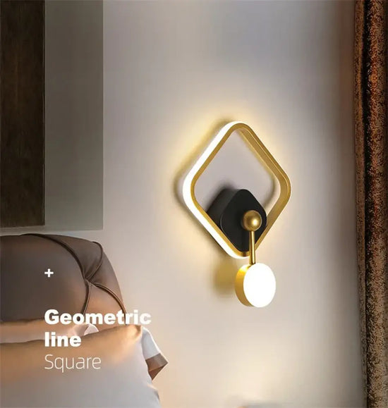 Applique Murale À Led Élégance Contemporaine Lumineuse. Chambre