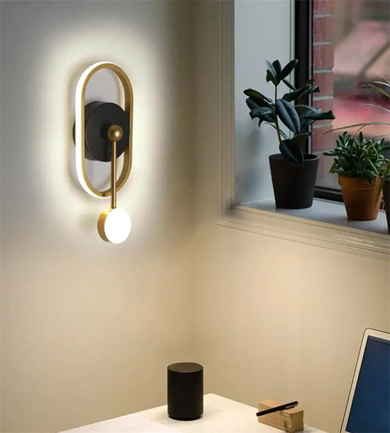Applique Murale À Led Élégance Contemporaine Lumineuse. Chambre