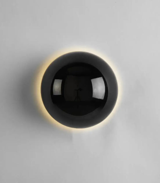 Applique Murale À Luminaire Design Épuré Noir / D10Cm Applique Chambre