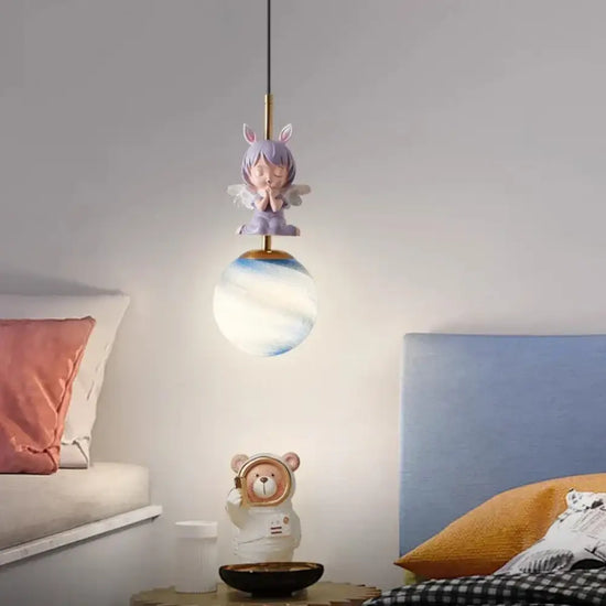 Applique Murale Ange Lumineux Design Tendance Chambre