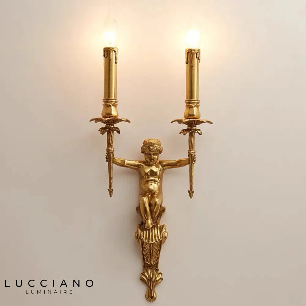 Applique Murale Ange Nordique En Luminaire Déco Vintage Euro Applique Chambre