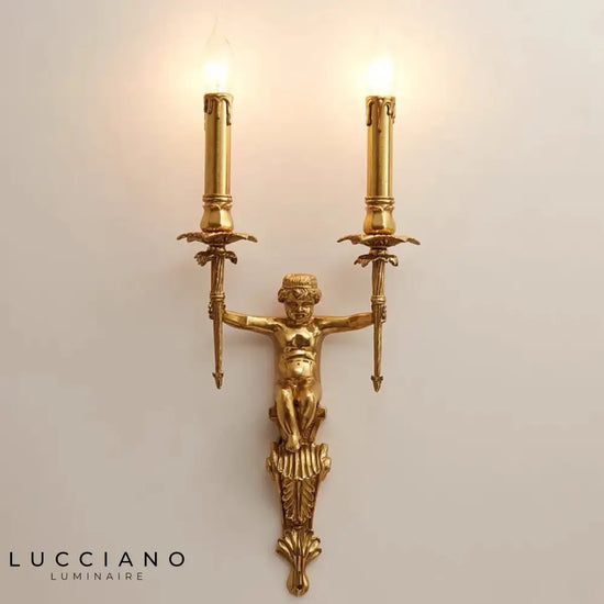 Applique Murale Ange Nordique En Luminaire Déco Vintage Euro Applique Chambre