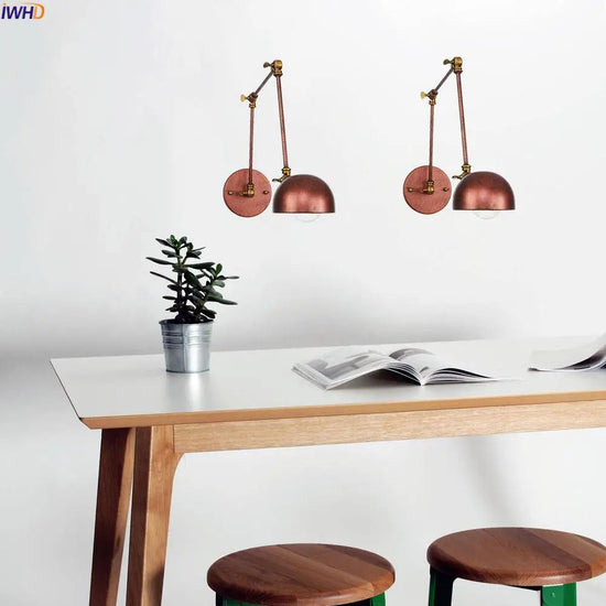 Applique Murale Antique Design Industriel Vintage Chambre