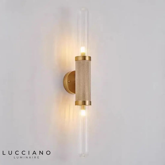 Applique Murale Art Déco: Luminaire Doré Chic. Chambre