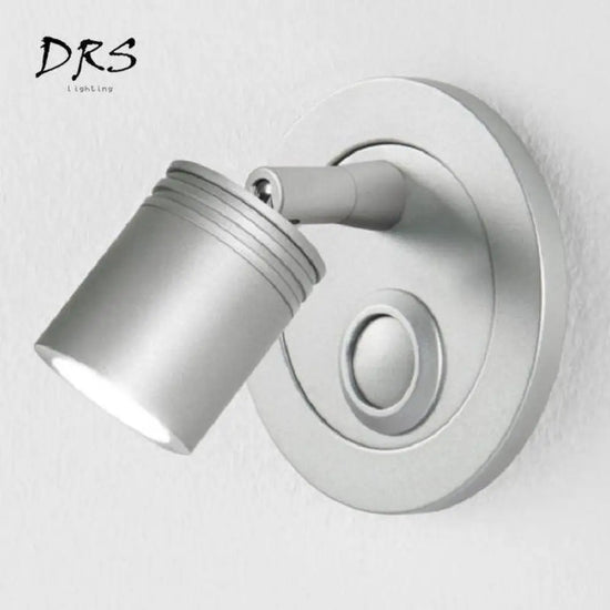 Applique Murale Avec Design Moderne Et Éclairage Personnalisable Gris Mat Chambre