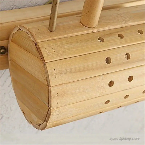 Applique Murale Bambou Zen Exotique. Chambre