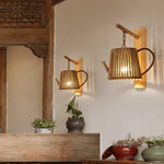 Applique Murale Bambou Zen Exotique. Chambre