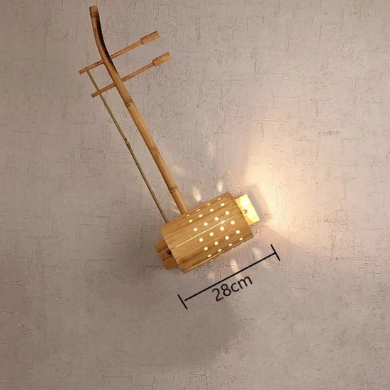 Applique Murale Bambou Zen Exotique. Style B Chambre