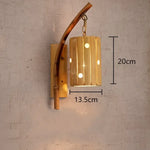 Applique Murale Bambou Zen Exotique. Style C Chambre