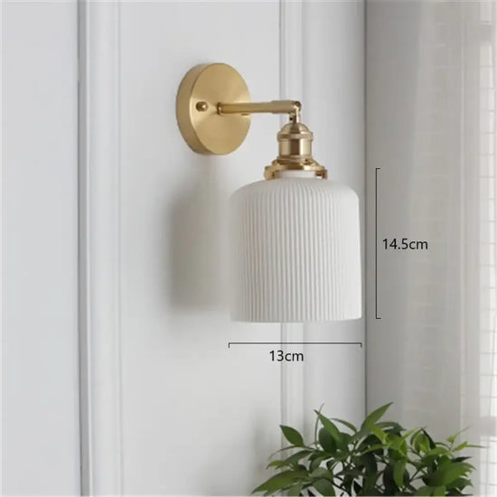 Applique Murale Blanche Scandinave Minimaliste Chic B Chambre
