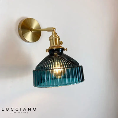 Modern Duck Egg Blue Wall Sconce