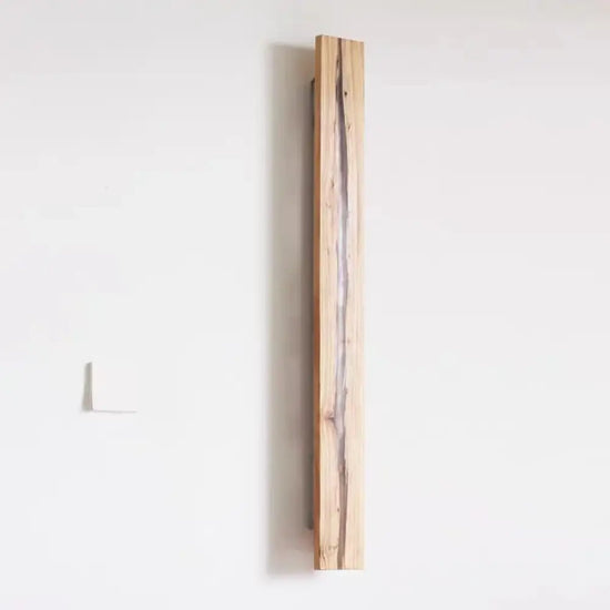 Applique Murale Bois Brut Minimaliste Zen. Chambre