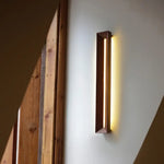 Applique Murale Bois Design Lumineux Élégant Chambre