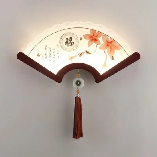 Applique Murale Bois Japonaise