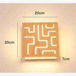 Applique Murale Bois Nordique Cerf Déco Applique Chambre