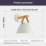 Applique Murale Bois Scandinave Lumière Design. Chambre