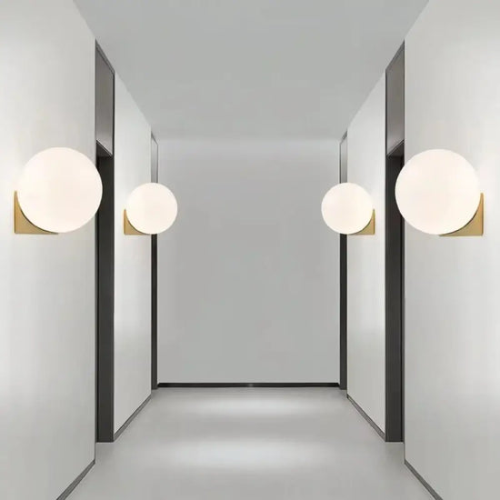 Applique Murale Boule Élégante Lumière Design Chambre