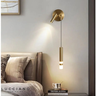 Wandlamp hoofdeinde slaapkamer met leeslampje