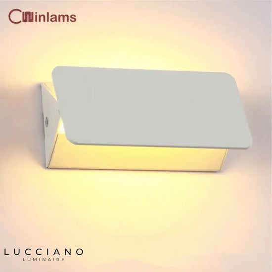 Applique Murale Chic Suspendue Élégante Design. Blanc / Blanc Chaud (2700-3500K) 5W 16Cm Chambre