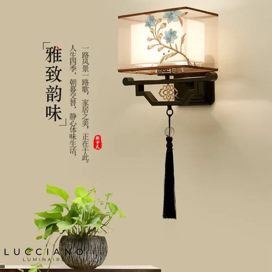 Applique Murale Chinoise Élégante Décorative Vintage Chambre