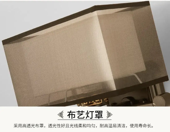 Applique Murale Chinoise Élégante Décorative Vintage Chambre