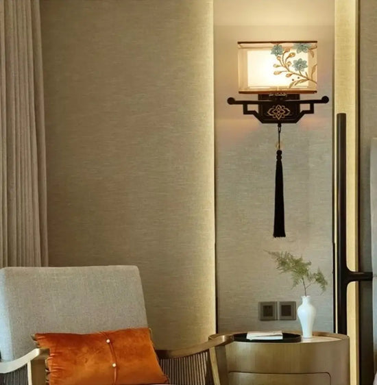 Applique Murale Chinoise Élégante Décorative Vintage Chambre