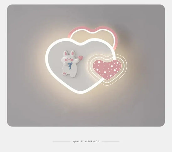 Applique Murale Cœur Rose Applique Murale Rose