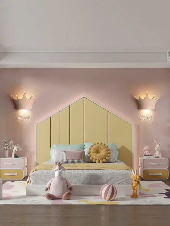 Applique Murale Couronne Lumineuse Décorative Brillante. Chambre